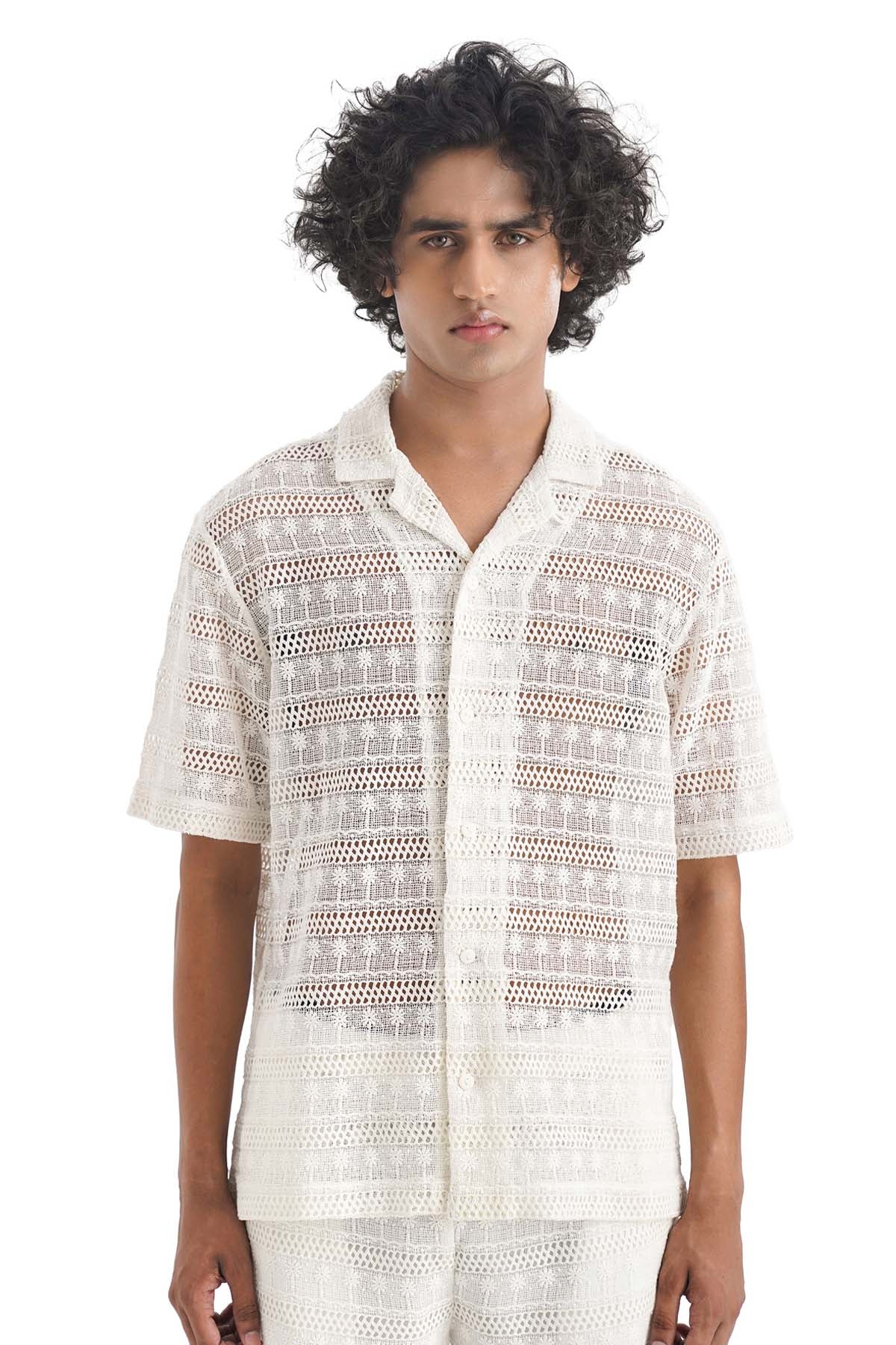 Cotton Embroidered Co-ord Set