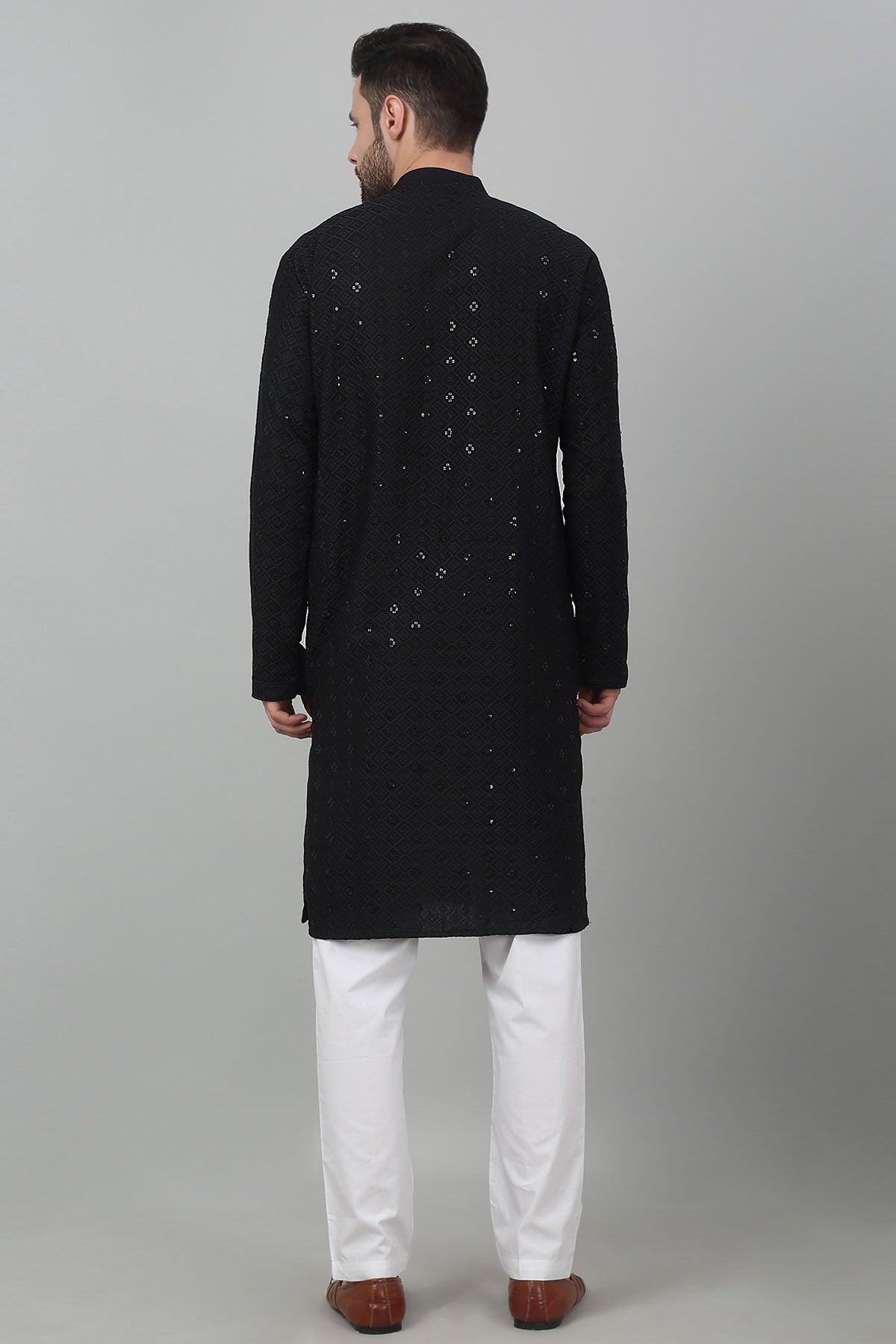 Cotton Embroidered Kurta Set