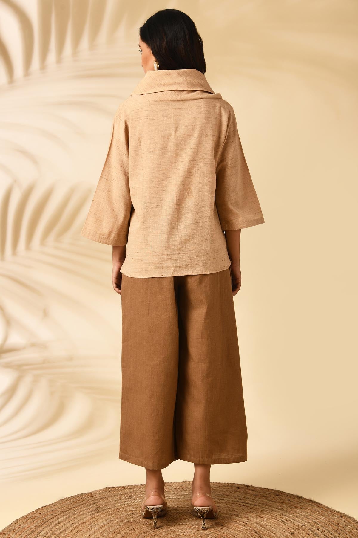 Cowl Top & Palazzo Set