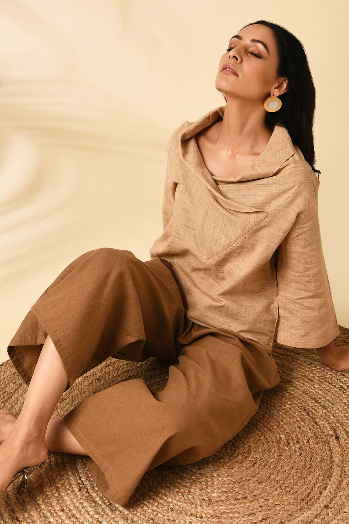 Cowl Top & Palazzo Set