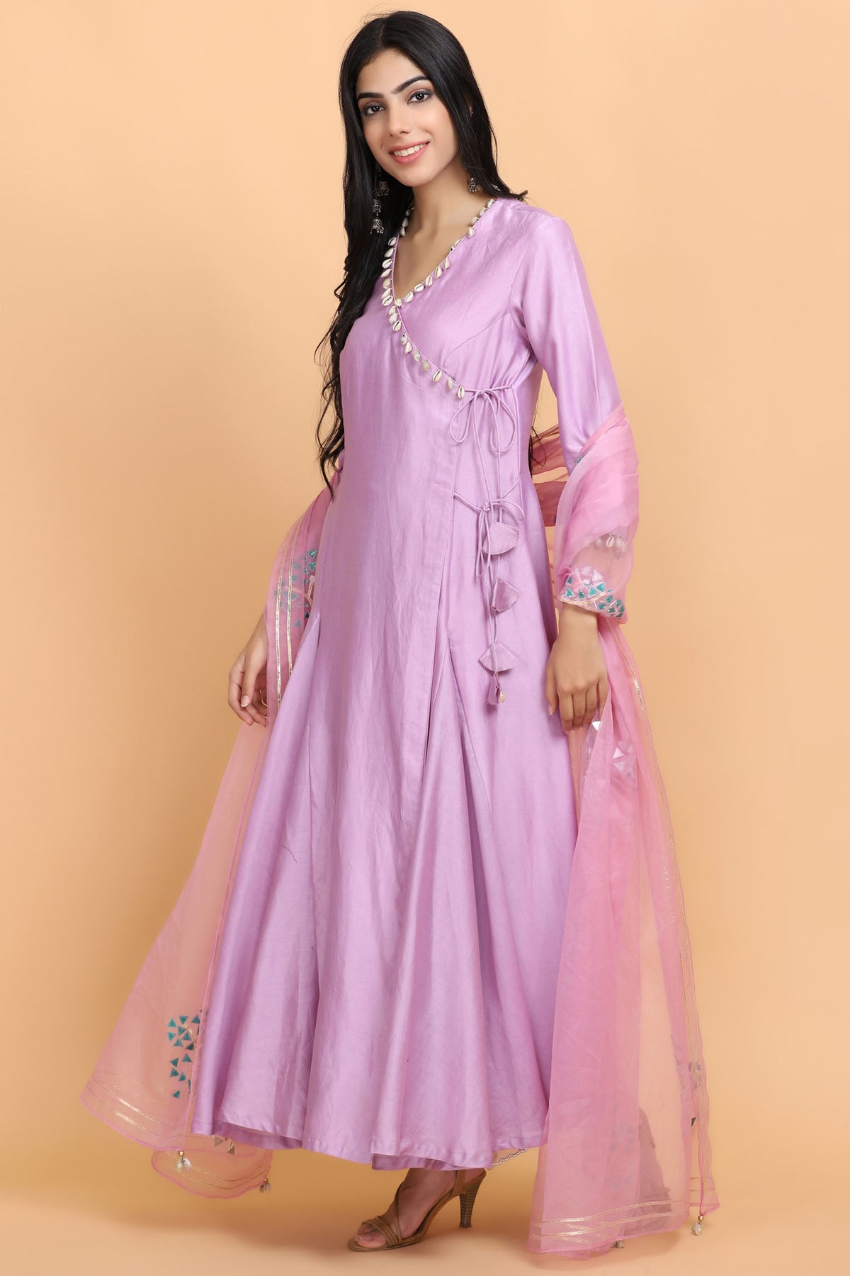 Cowrie Shell Angrakha Set