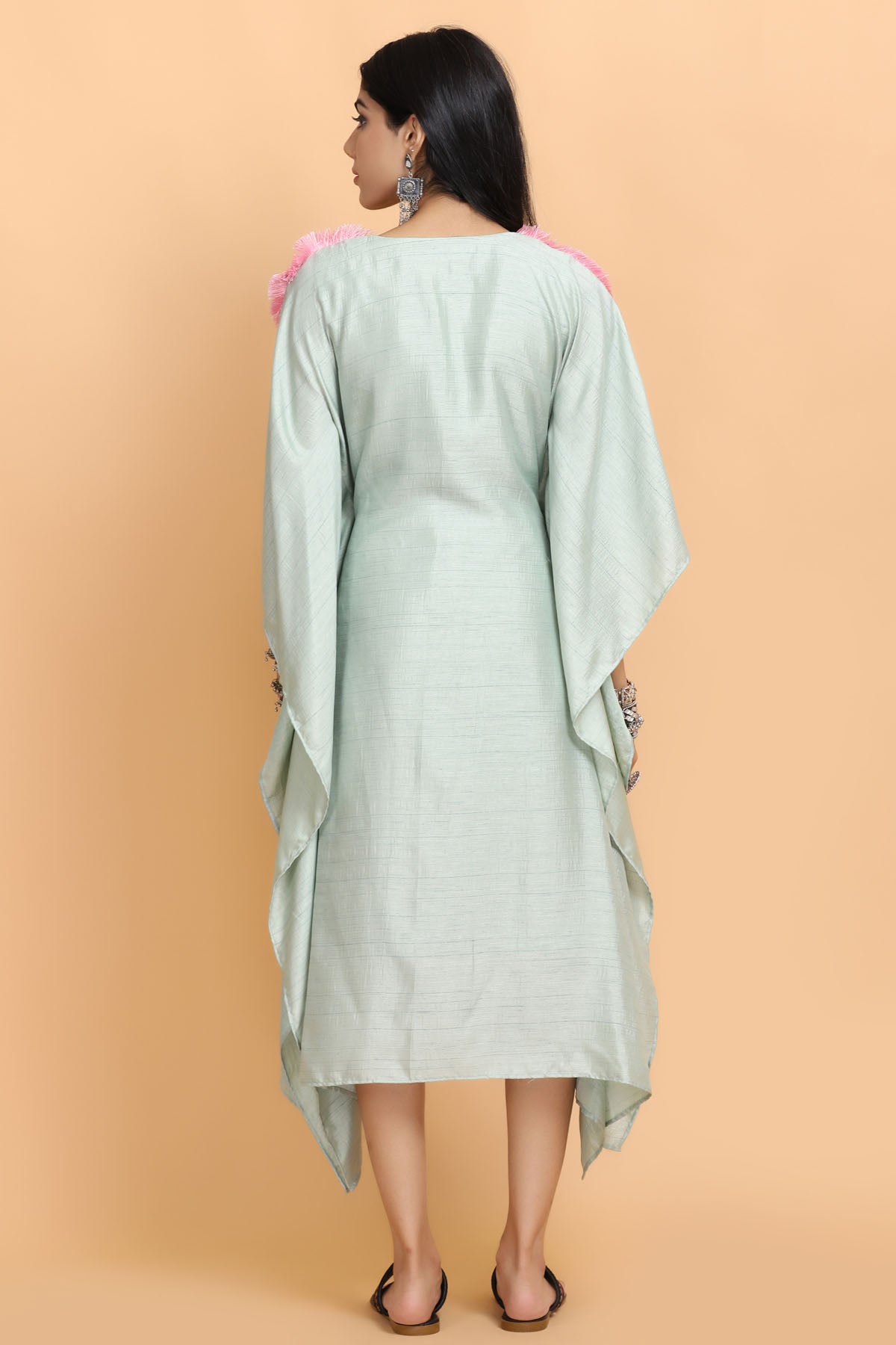 Cowrie Shell Detailed Kaftan