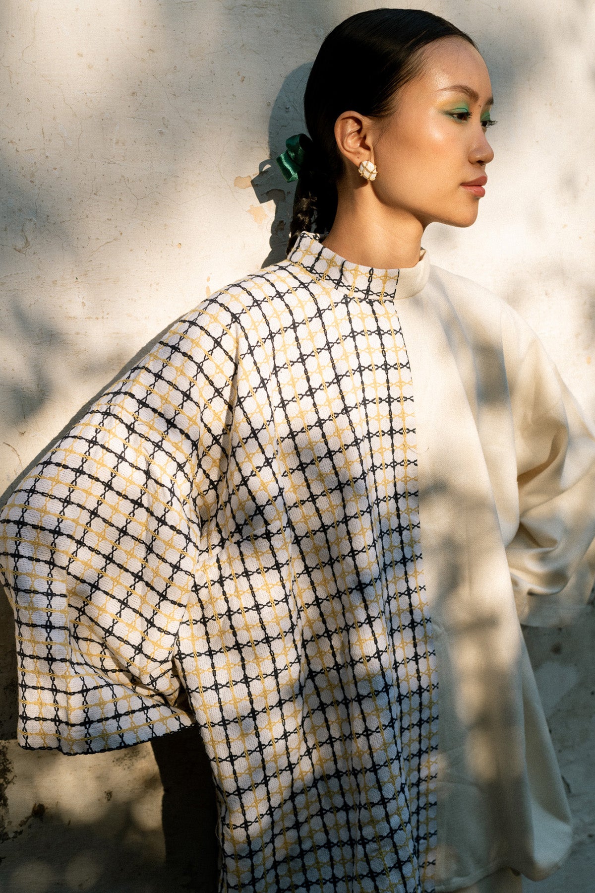 Cream Oversized Top & Pants