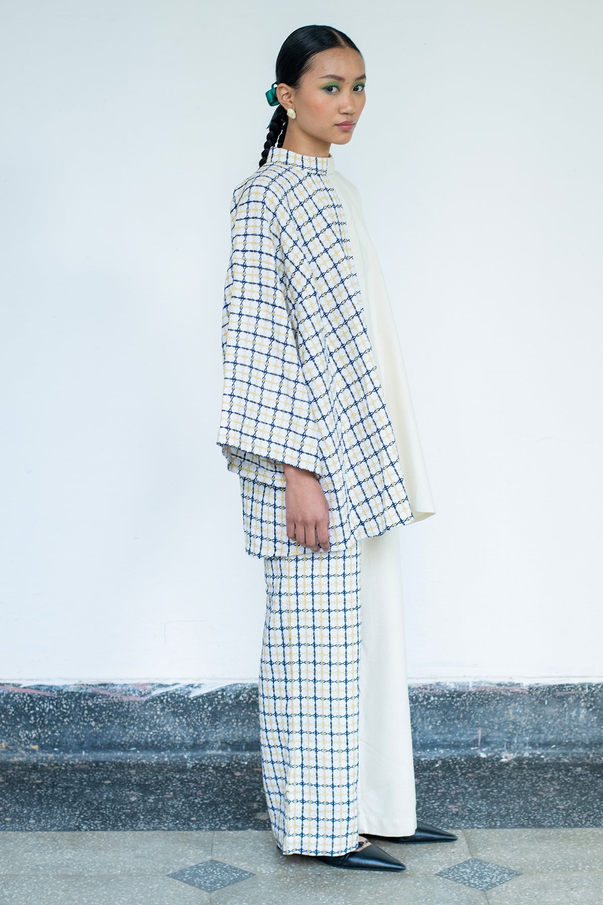 Cream Oversized Top & Pants