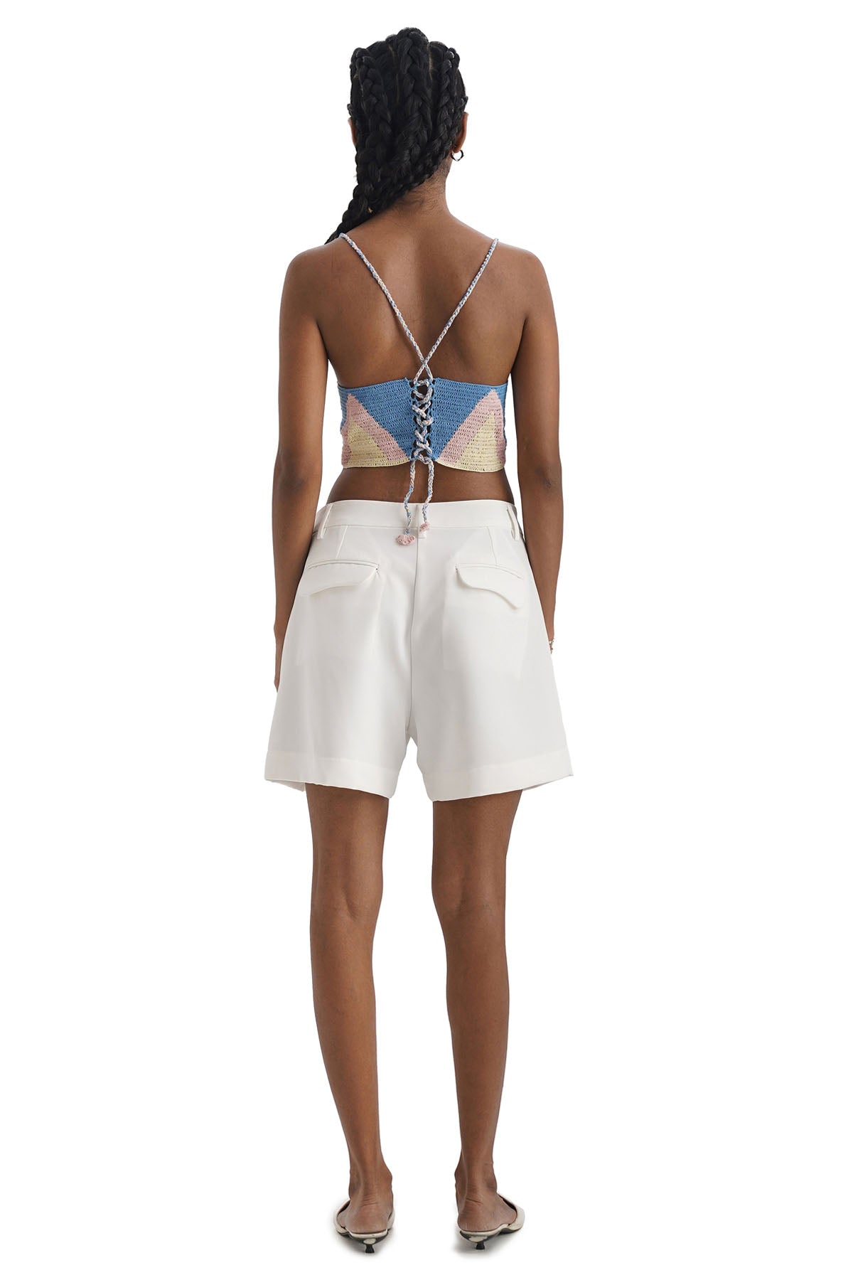 Crochet 100% Cotton Crop Top