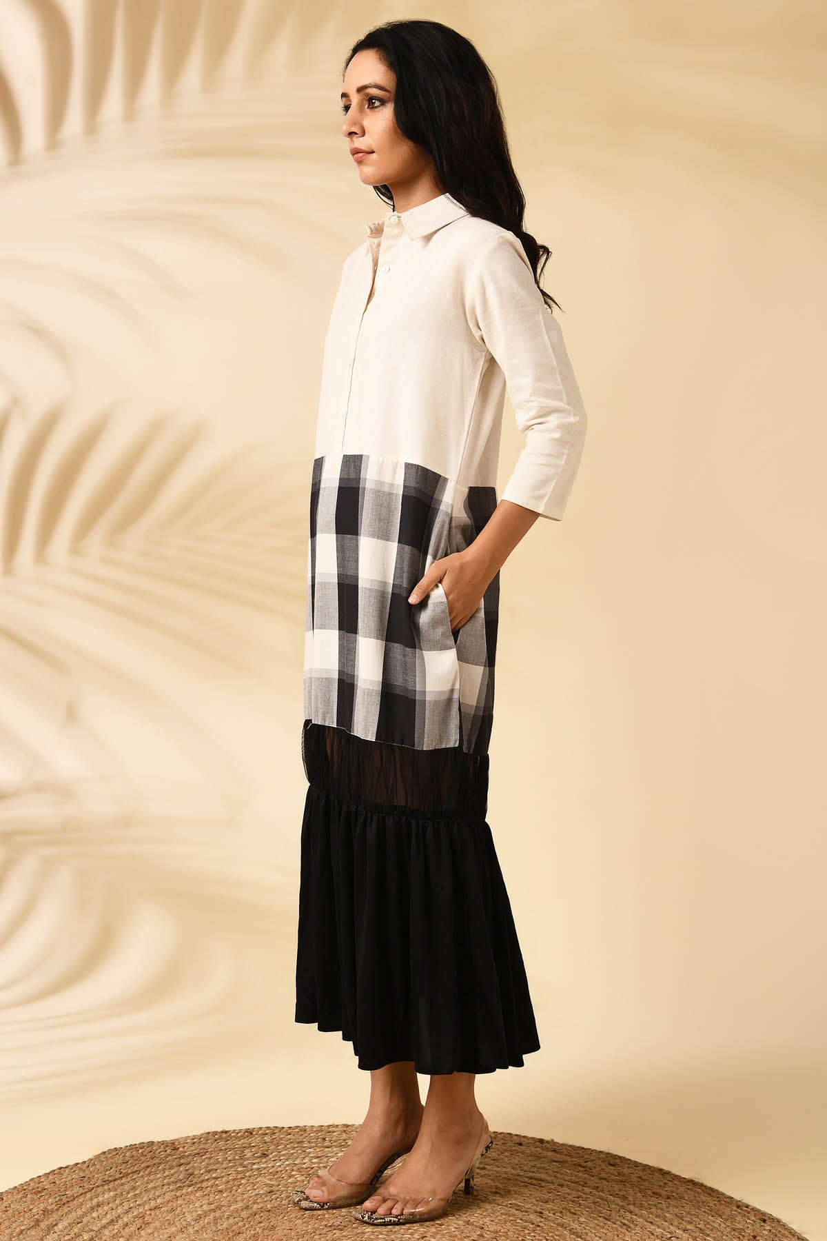 Crossword Layered Dress