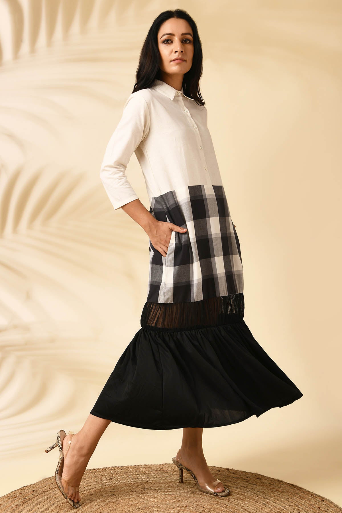 Crossword Layered Dress