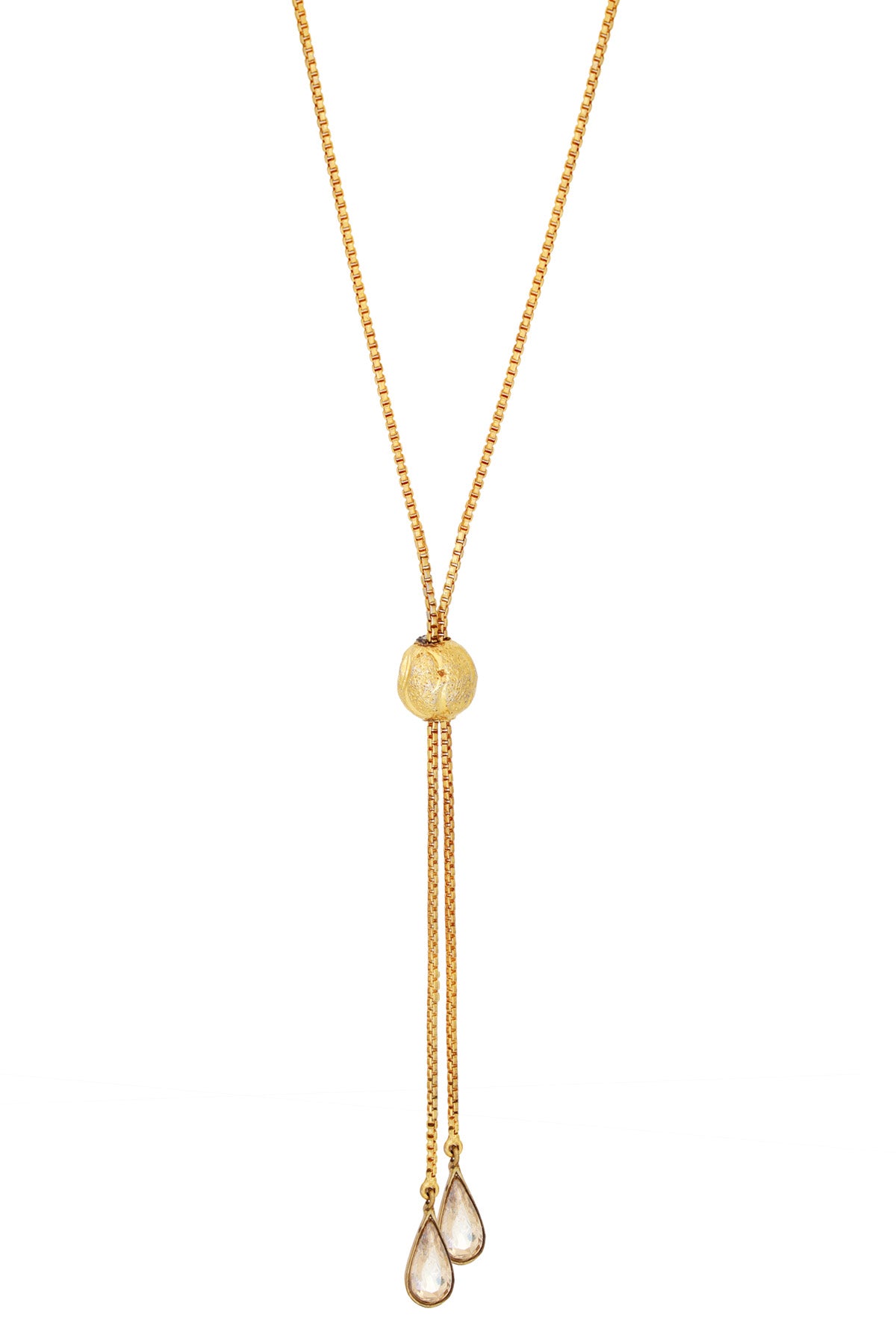 Crystal Drop Necklace