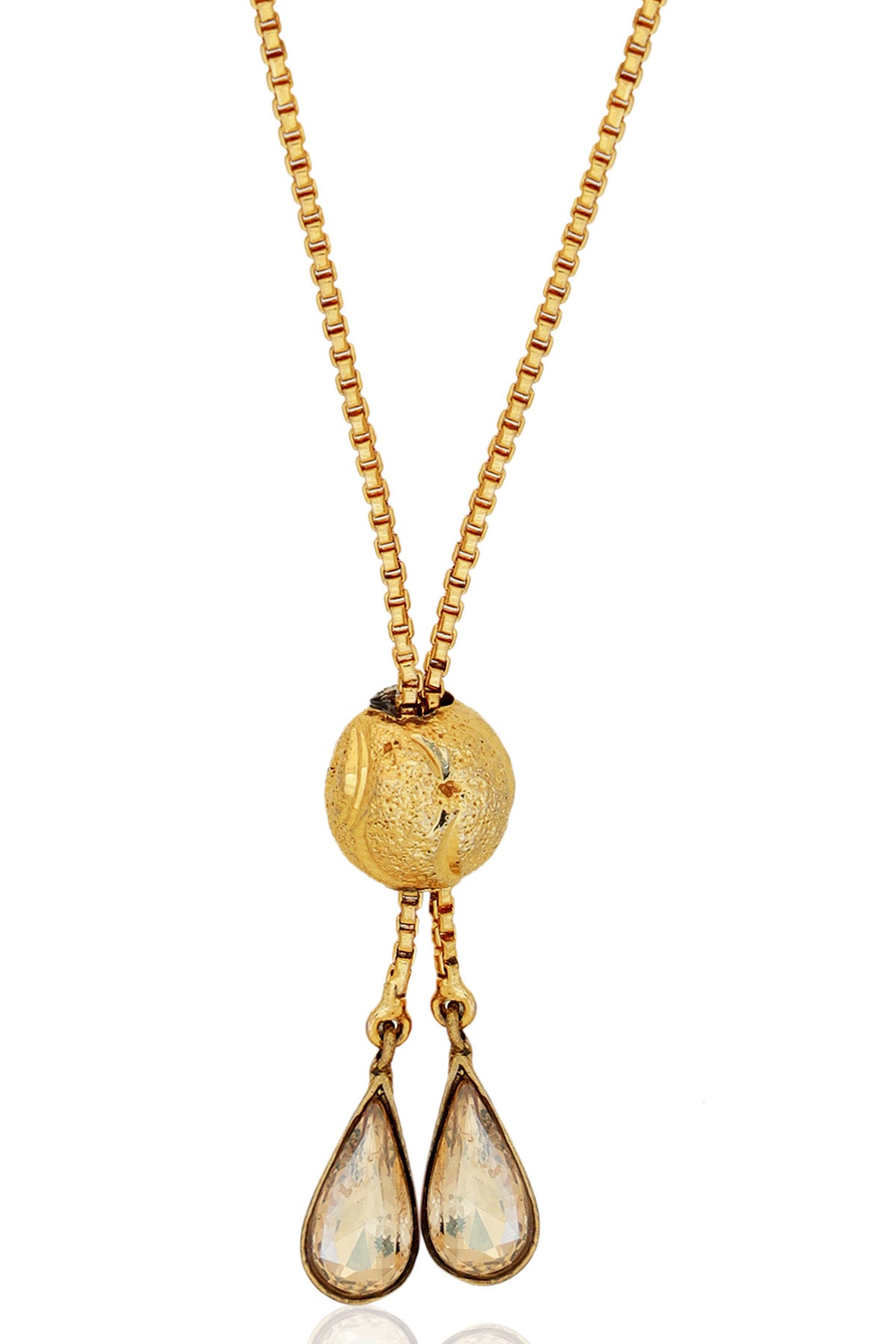 Crystal Drop Necklace