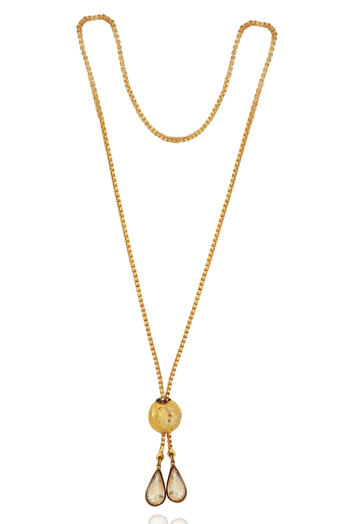 Crystal Drop Necklace