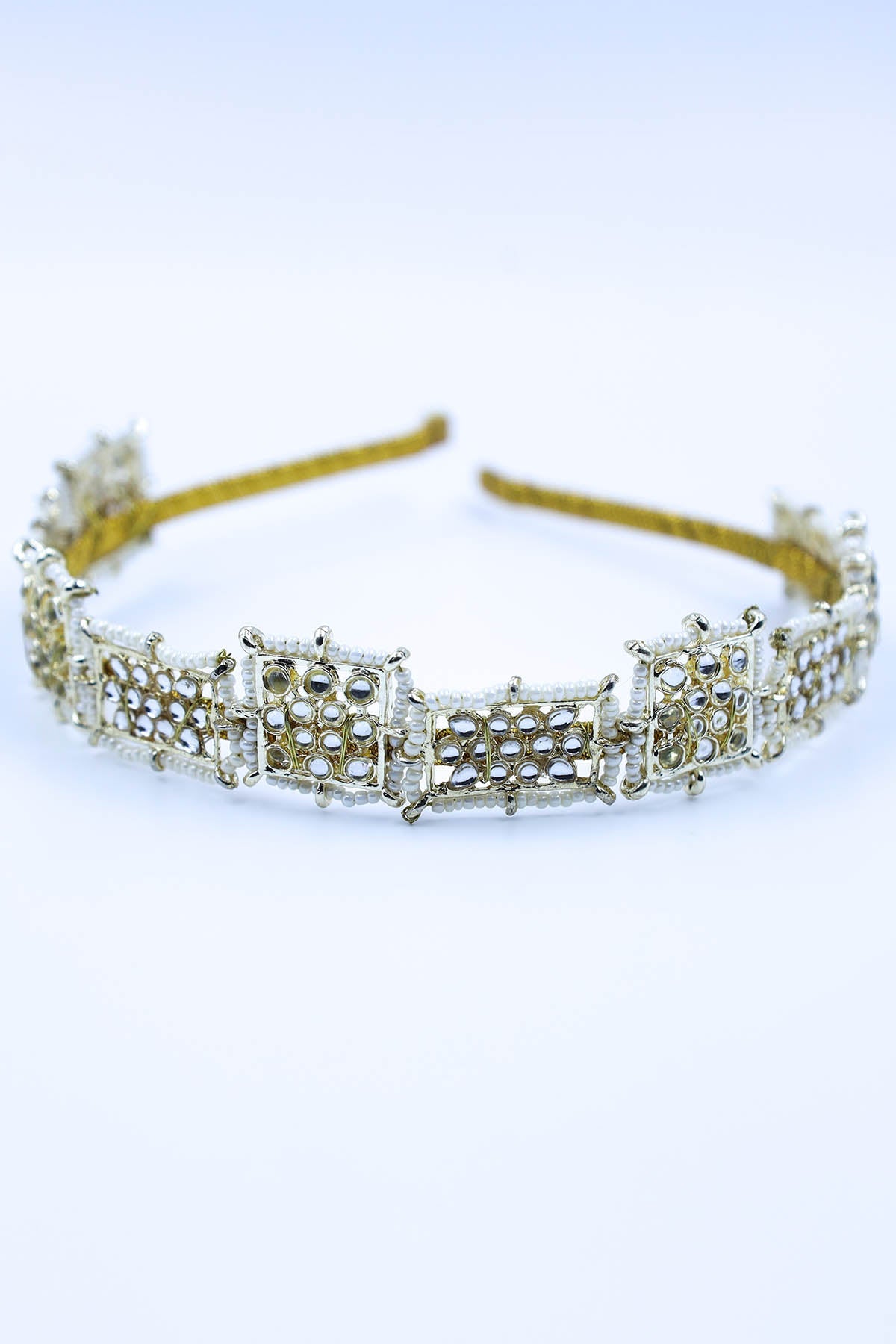 Buy Crystal Embellished Hairband by Foot Fuel for women online at ScrollnShops