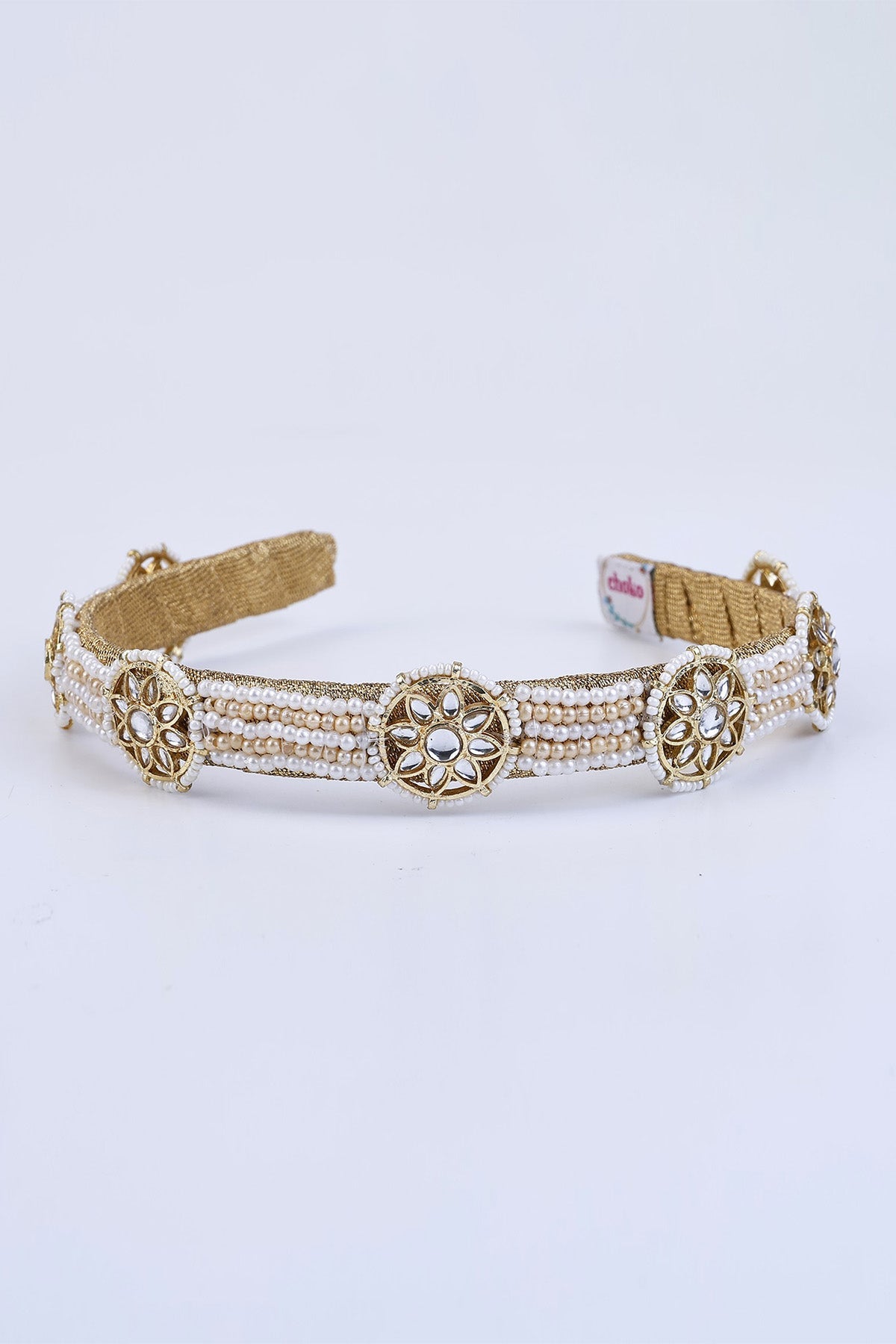 Buy Embellished Crystal Hairband by Choko for women online at ScrollnShops