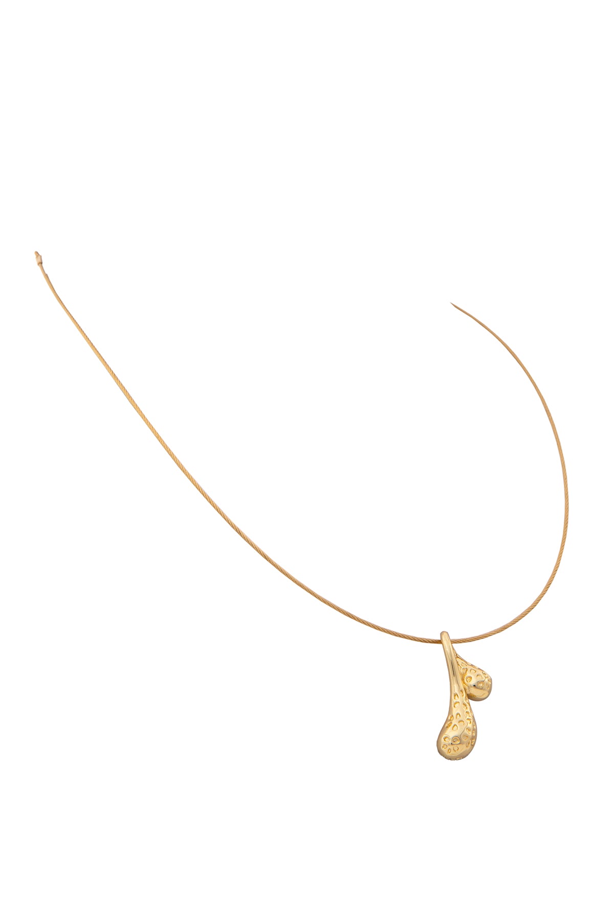 Crystal Rain Drop Pendant Set