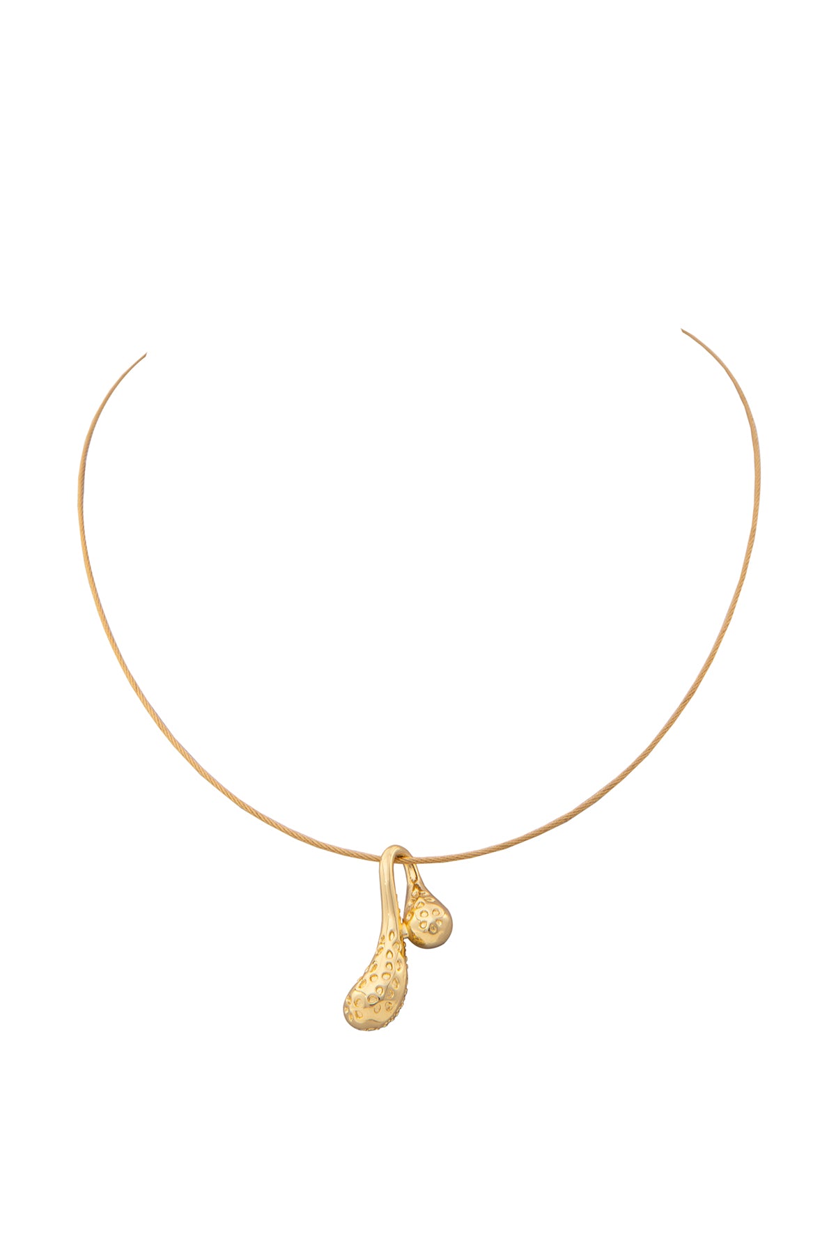 Crystal Rain Drop Pendant Set