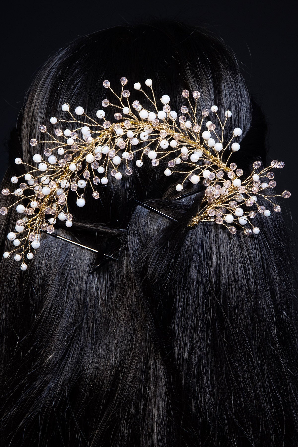 Buy Crystal Studded Bale Bun Clip by Beauty Spot Jewellery for Women online at ScrollnShops