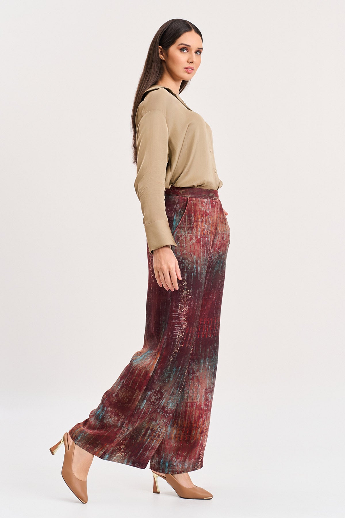 Dark Gold Full Sleeves Shirt