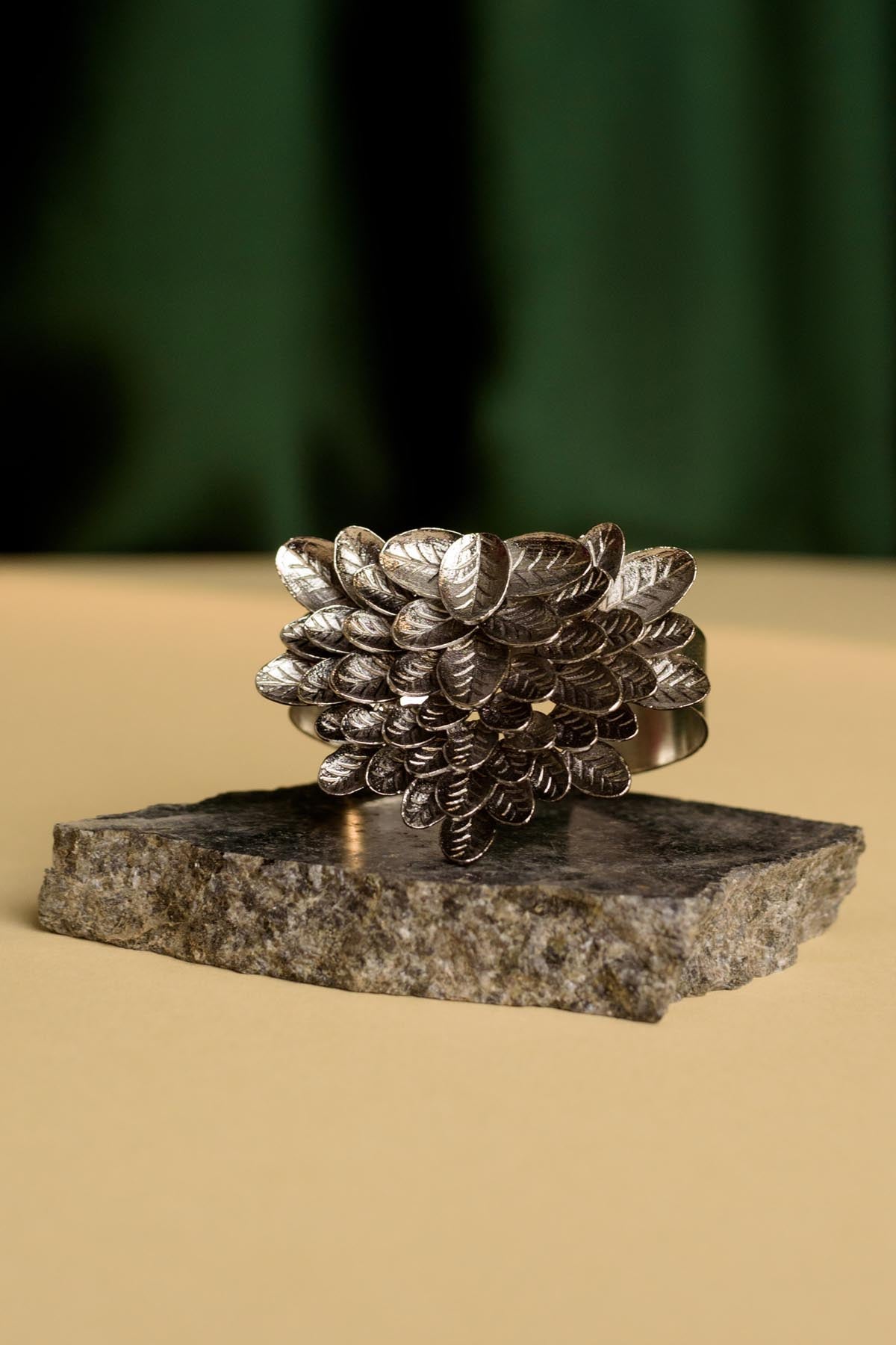 Delicate Leaves Adorn Bracelet