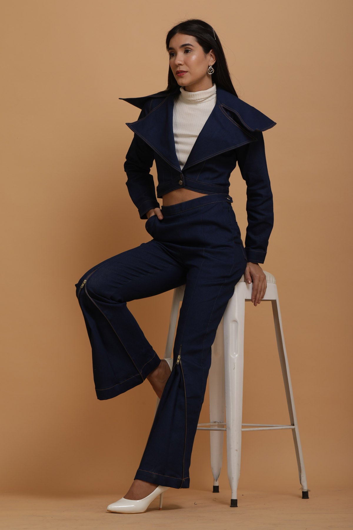 Denim Jacket & Pant Set