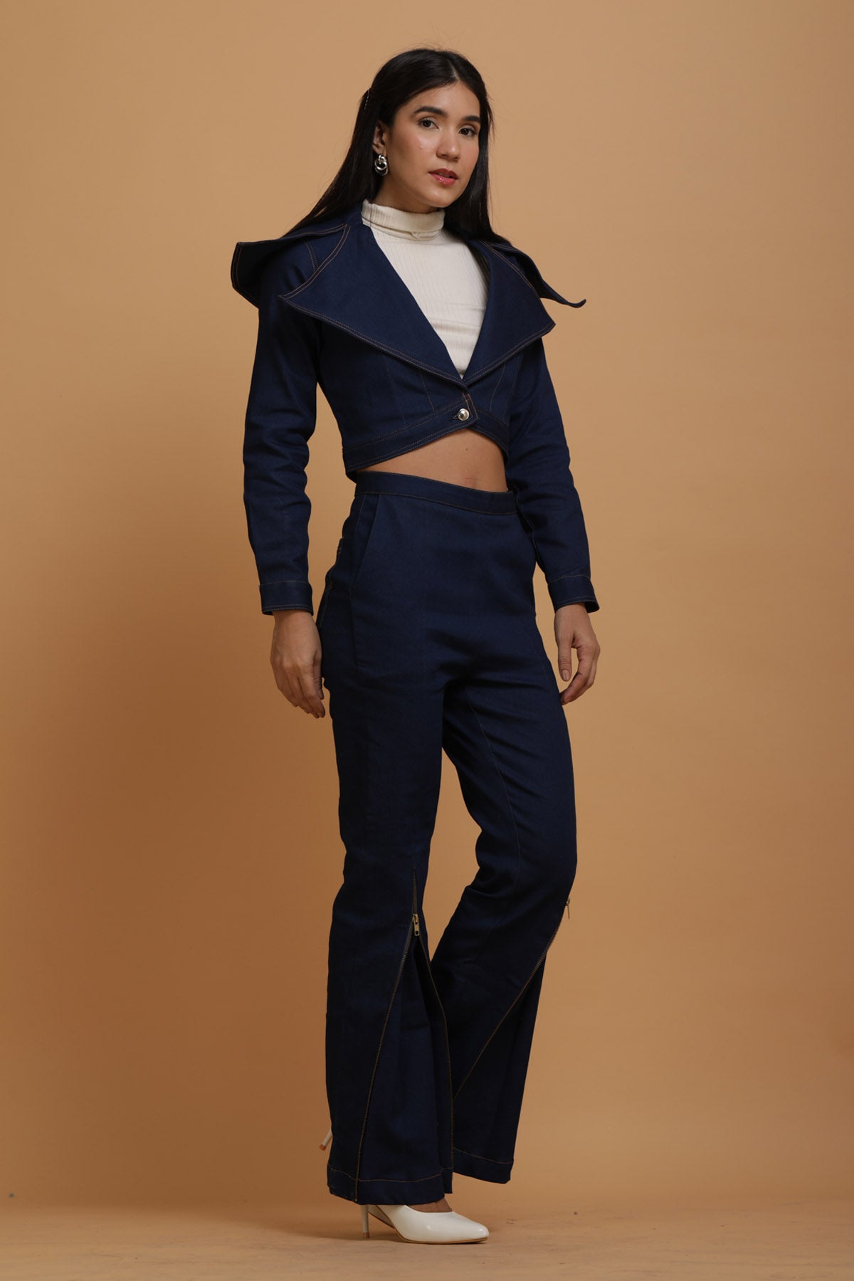 Denim Jacket & Pant Set