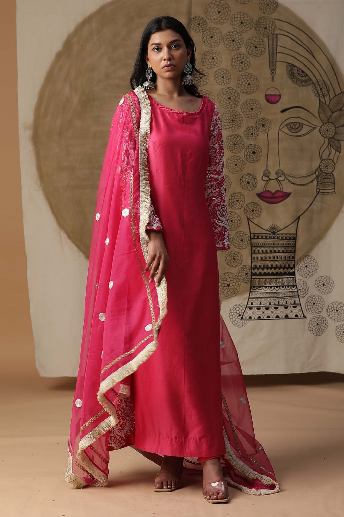 Buy Arpita SulakshanaSleeve Embroidered Kurta Set