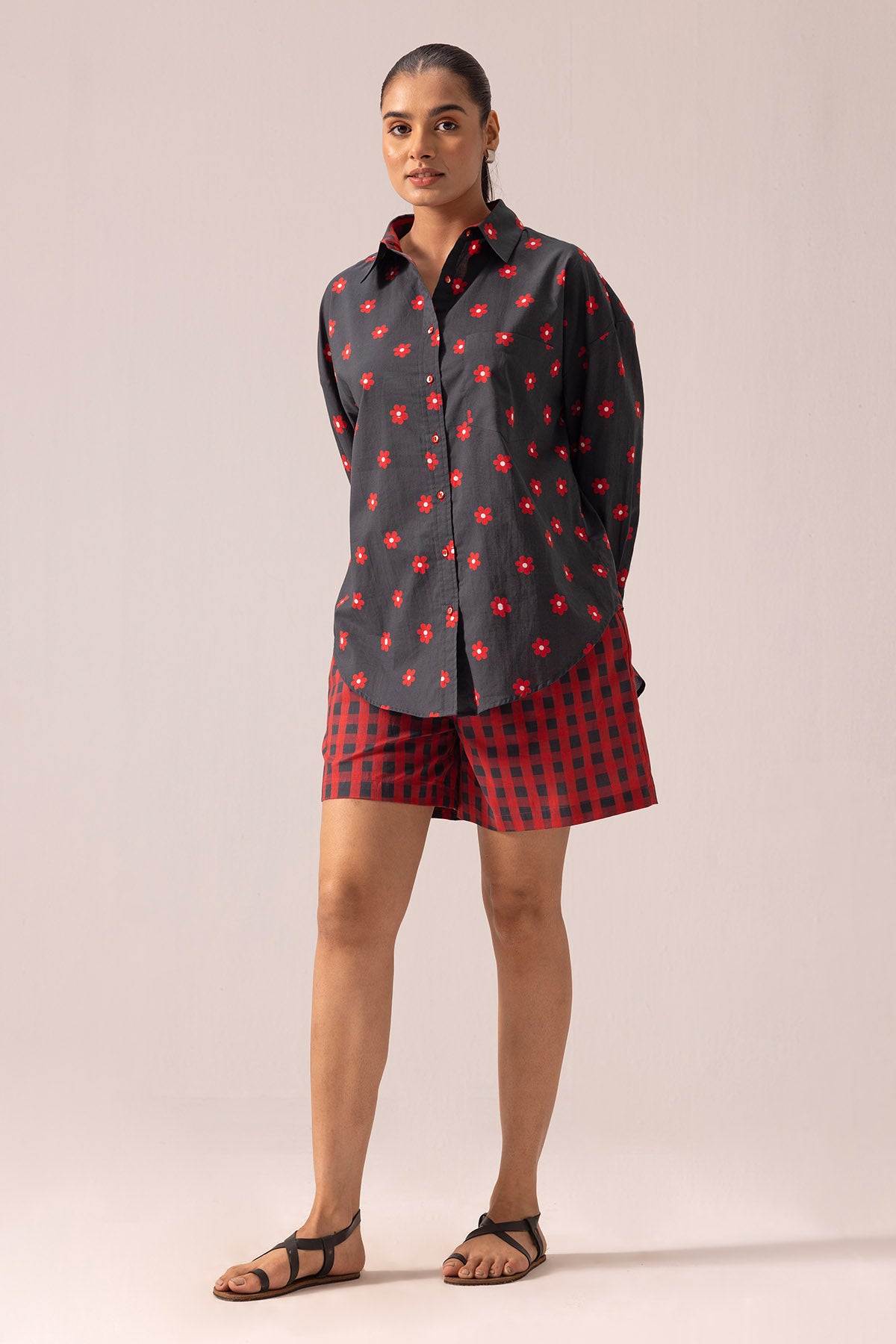 Drop Shoulder Shirt & Shorts