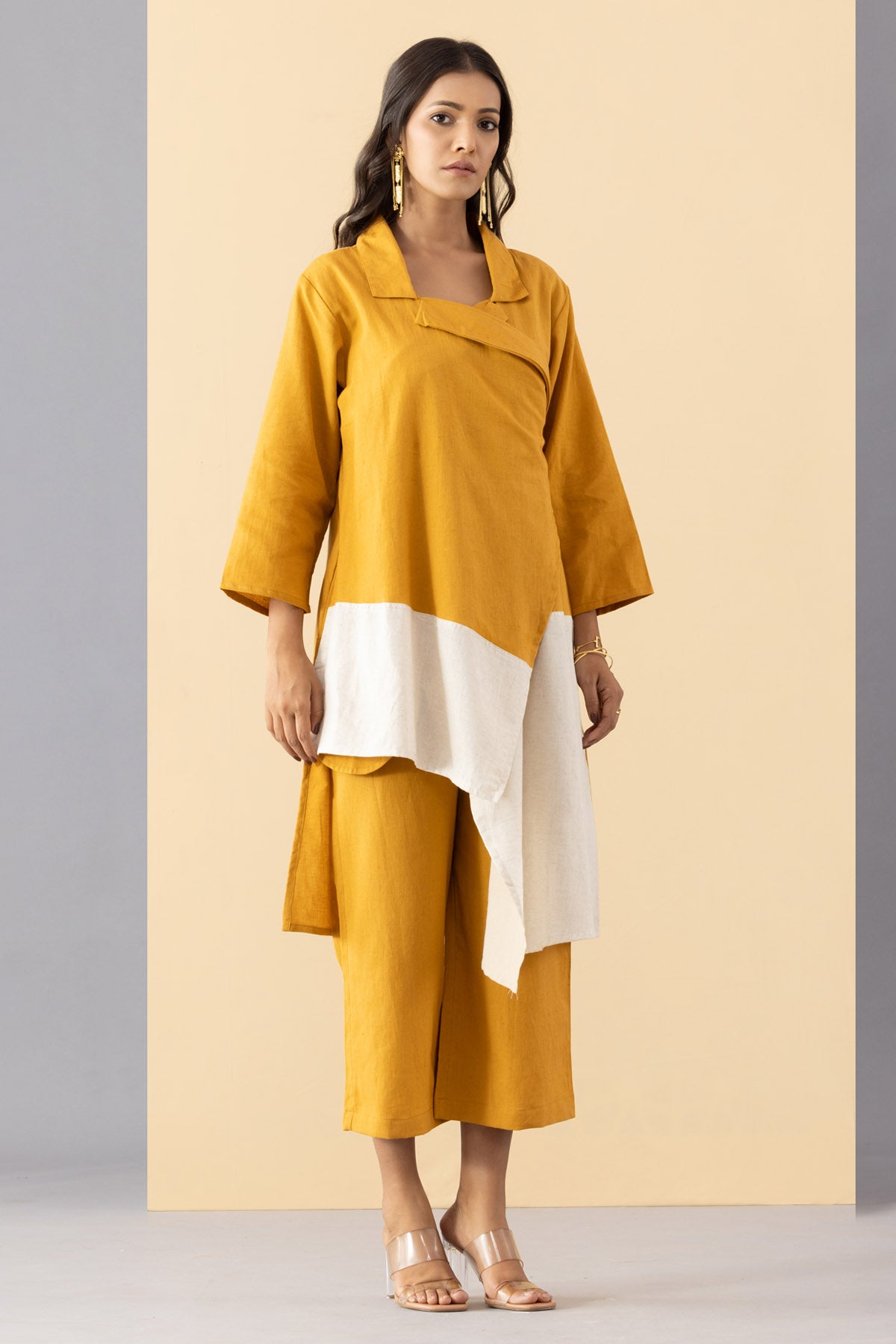 Dual Tone Overlap Tunic