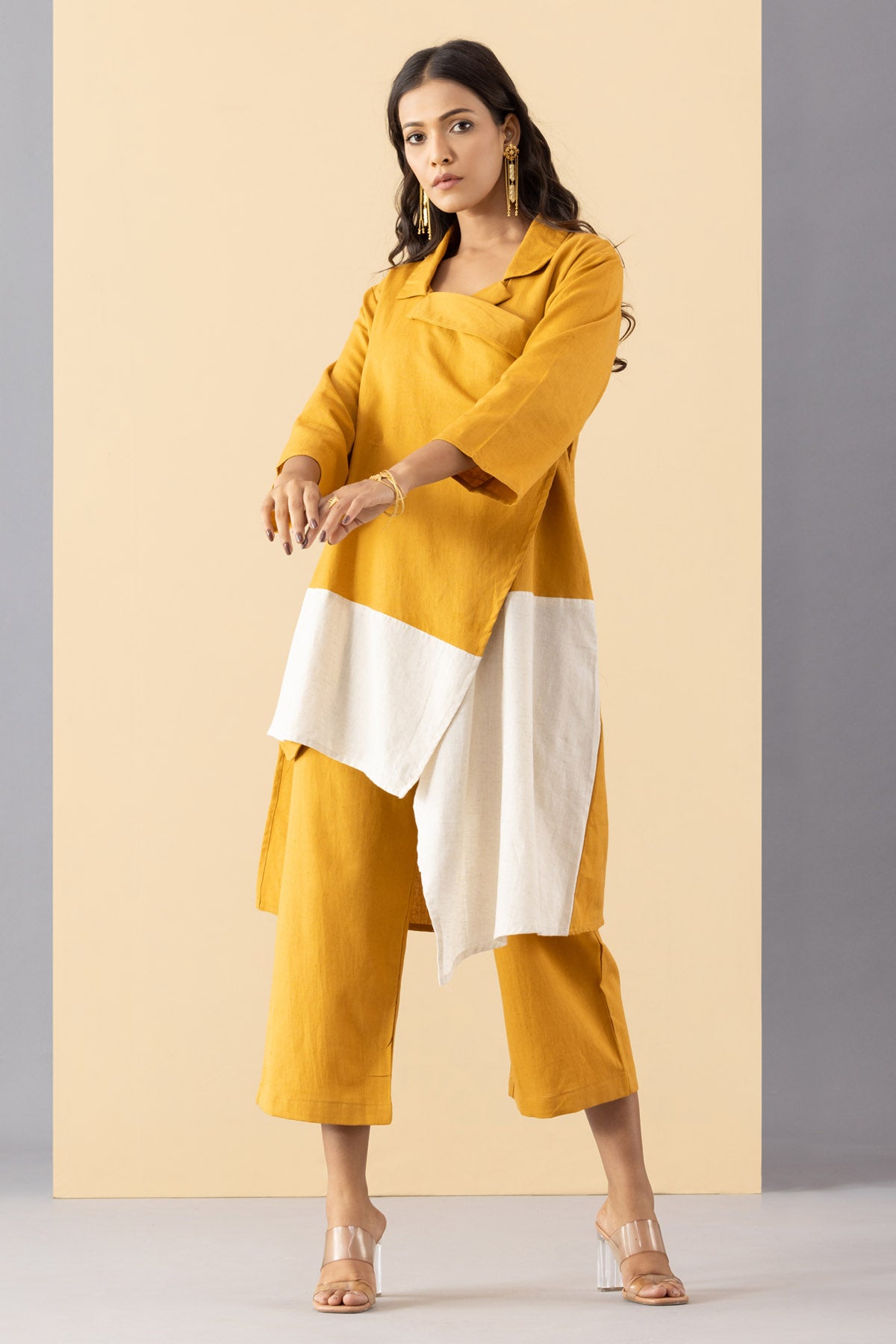 Dual Tone Overlap Tunic