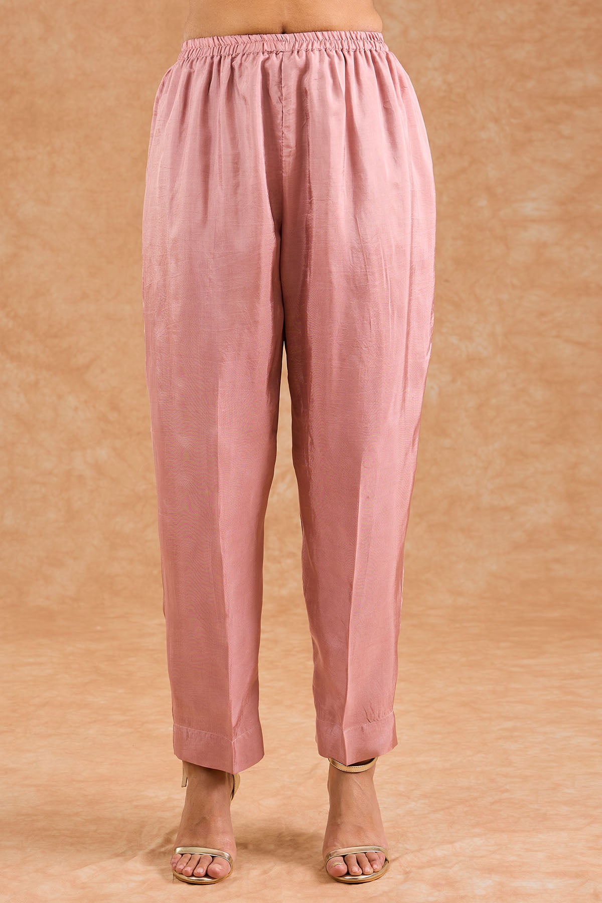 Dull Pink Opara Anarkali Set