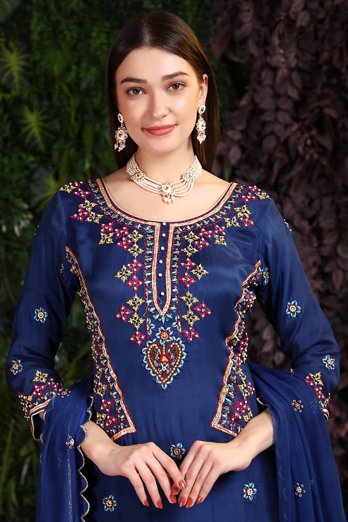 Embellished Kurta & Garara Set