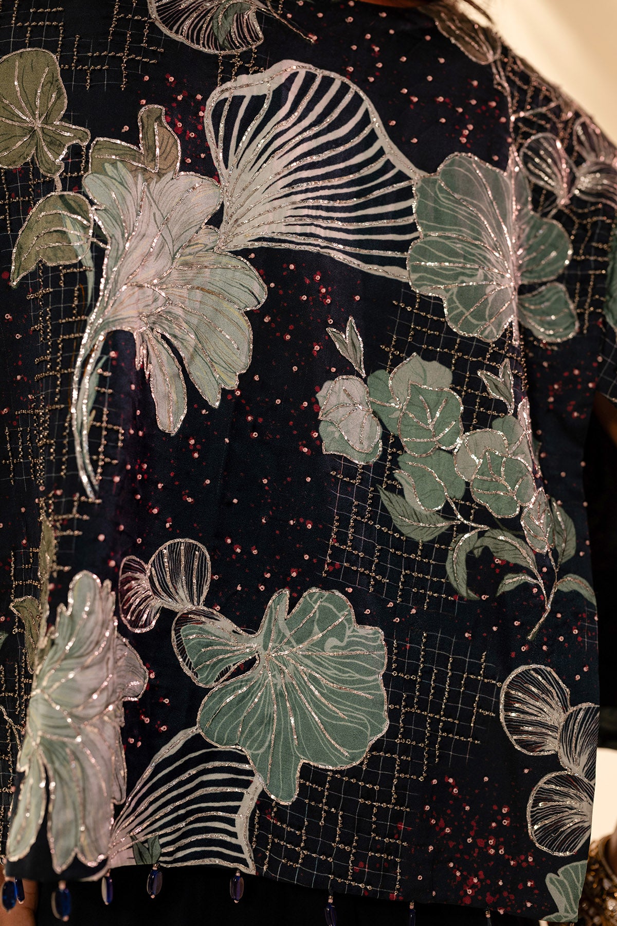 Embellished Blue Co-ord Set