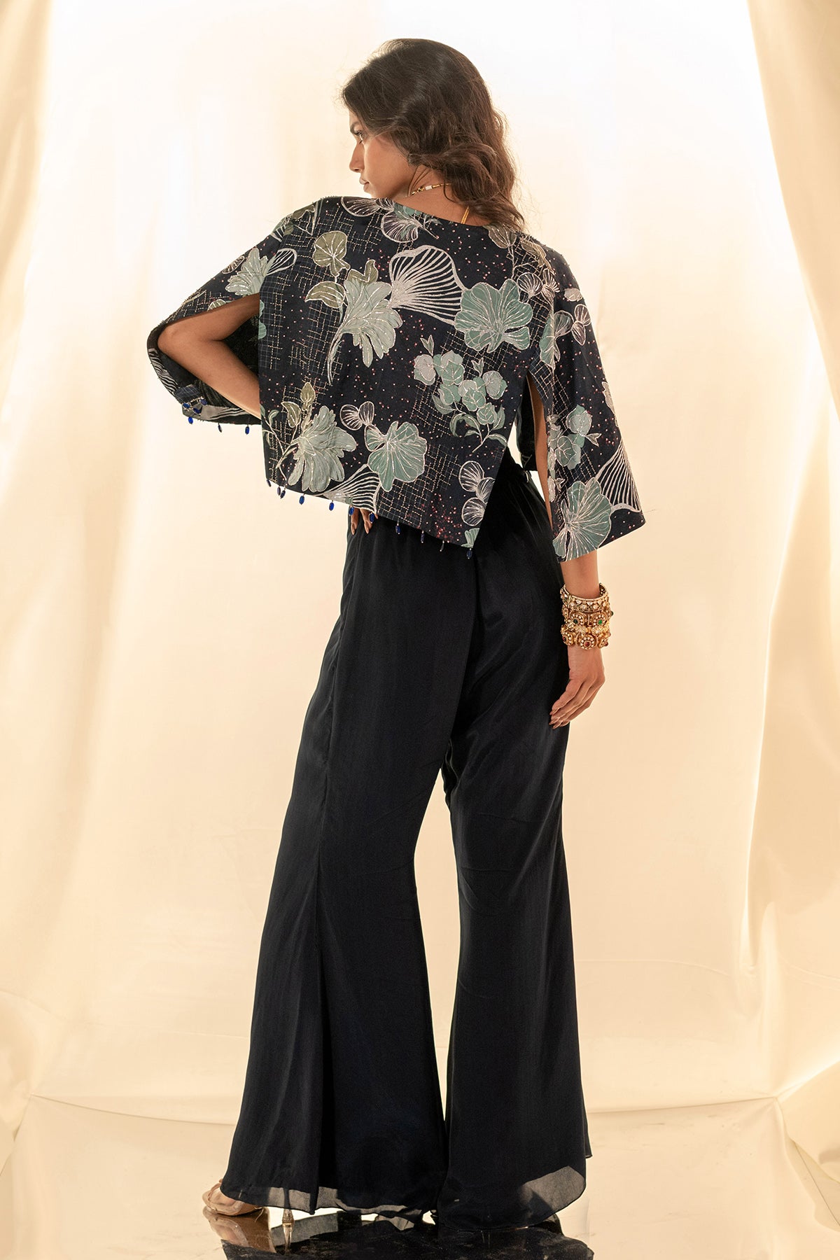 Embellished Blue Co-ord Set