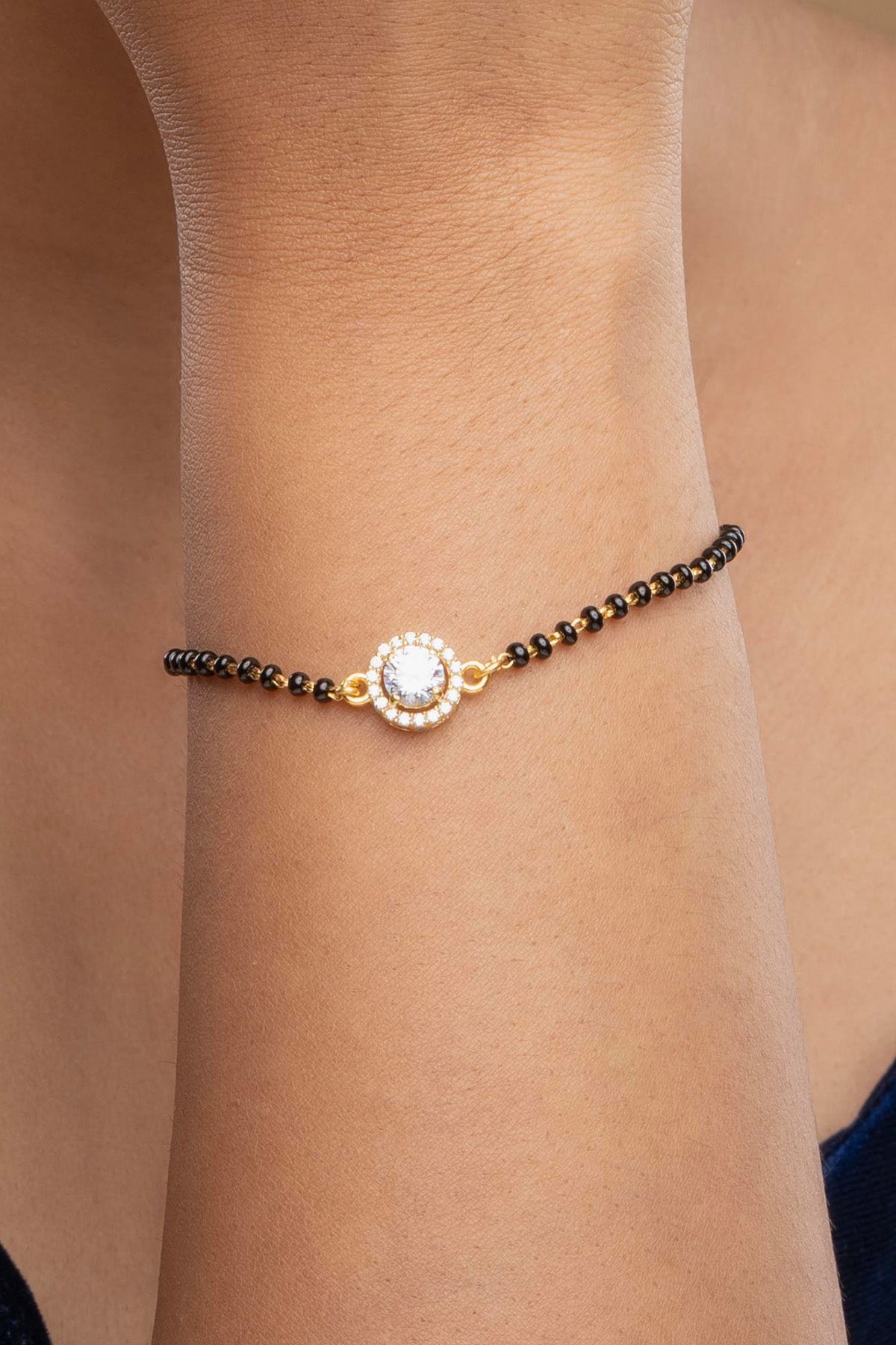 Buy Embellished Hand Mangalsutra by Sica for women online at ScrollnShops