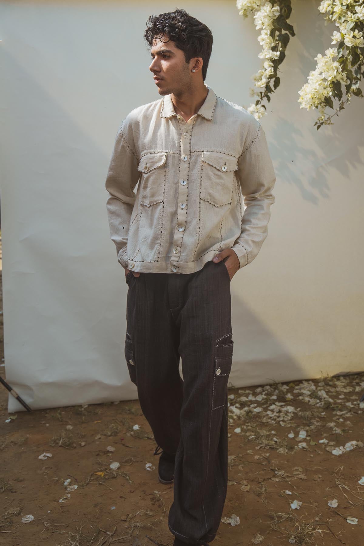 Embroidered Bomber Jacket