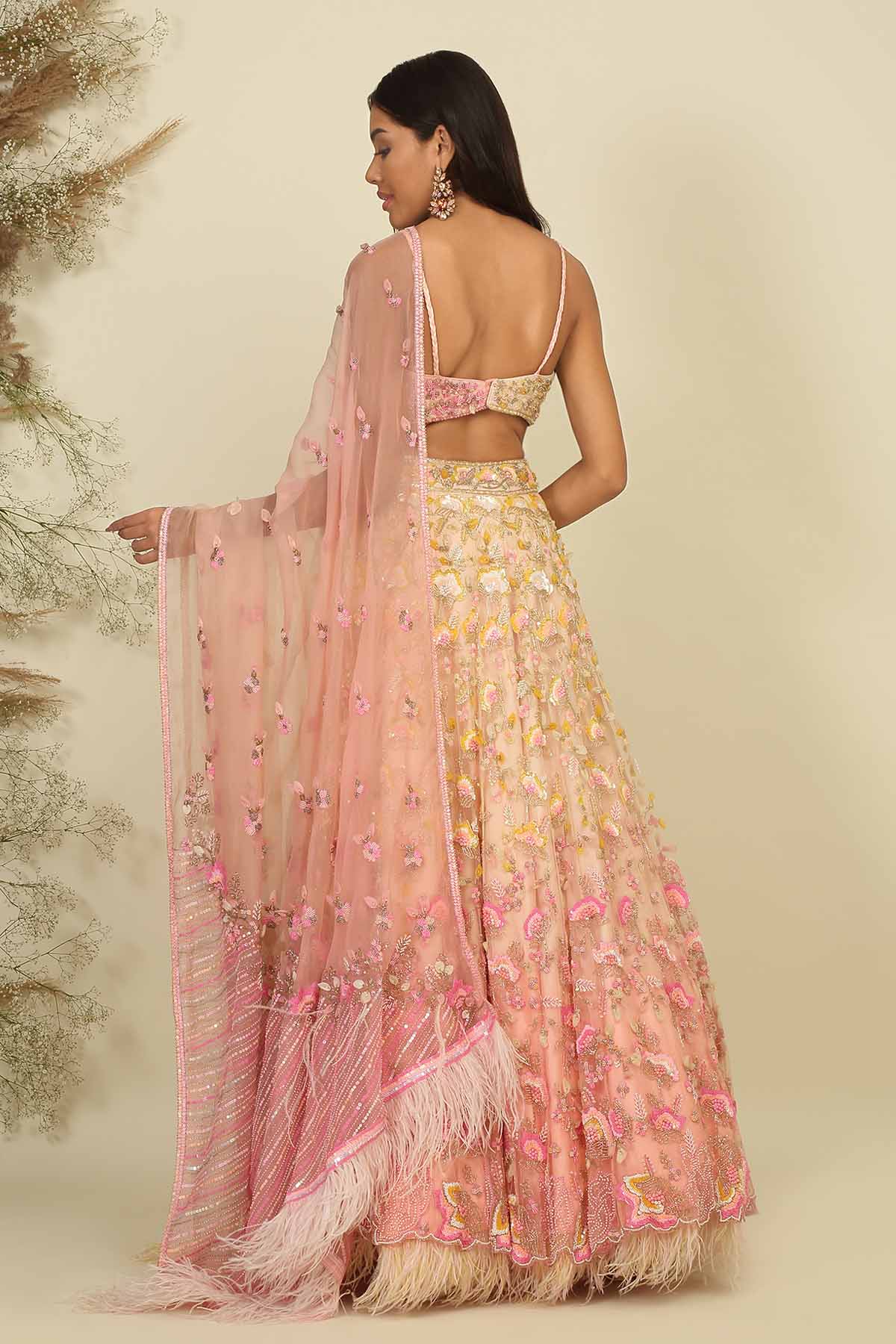 Embroidered Bridal Lehenga Set