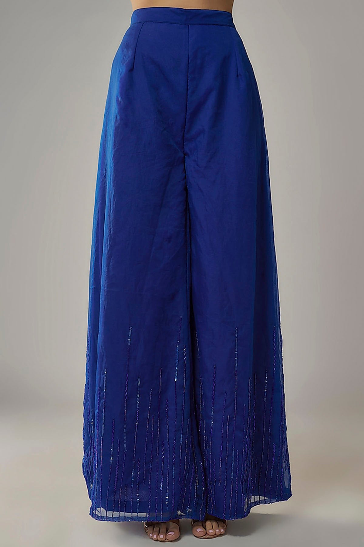 Embroidered Indo-Western Set