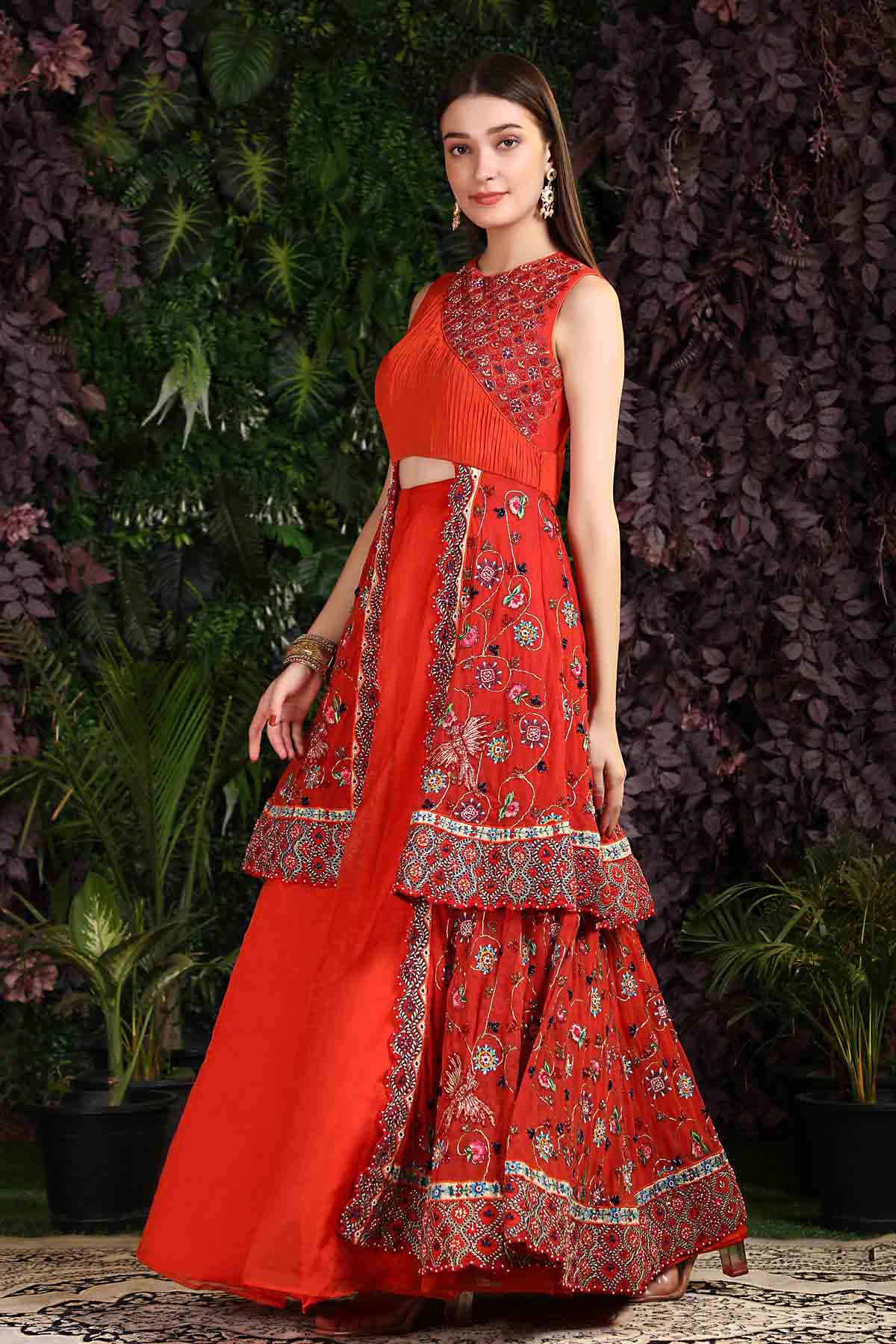Bollywood Inspired Pakistani Fully Embroidered Designer Kurta Lehenga  Dupatta Set Georgette Partywear 3 Piece Set Readymade Bridesmaid Dress -  Etsy