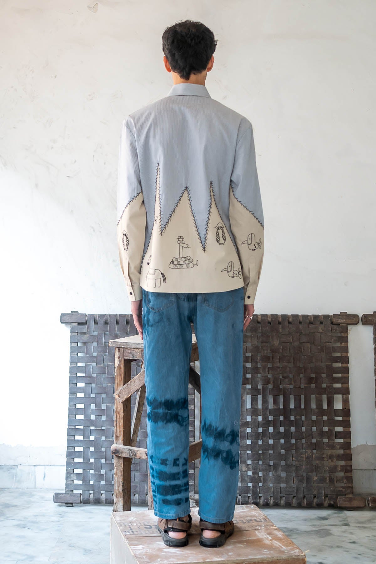 Embroidered Motifs Shirt