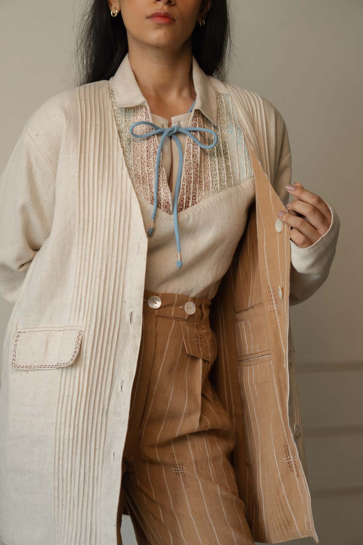 Embroidered Reversible Jacket