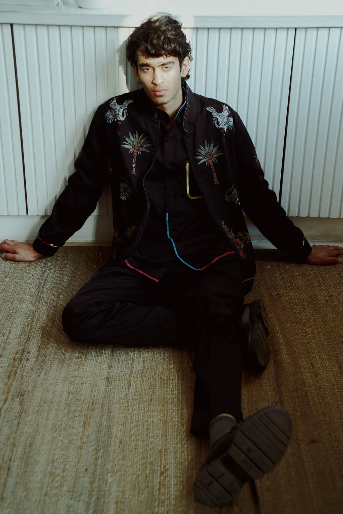 Embroidered Co-ord Set & Jacket