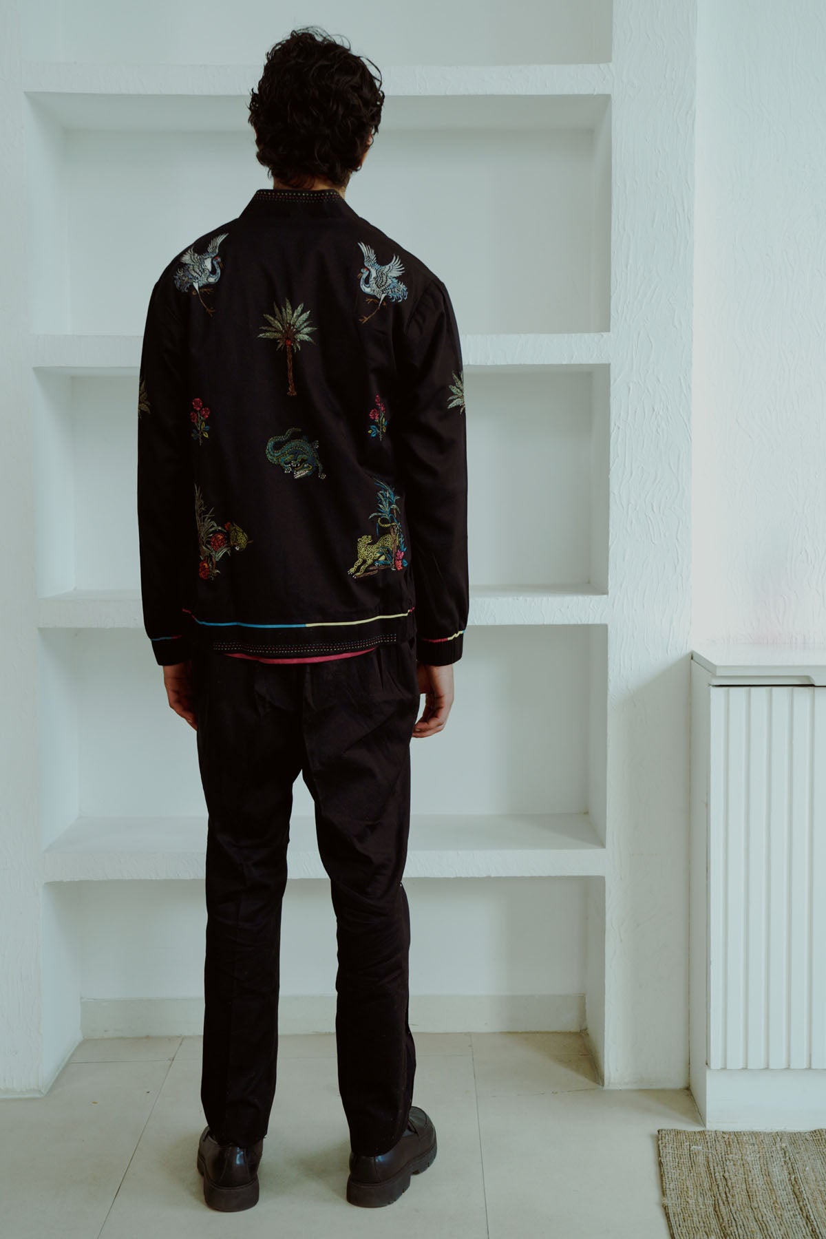 Embroidered Co-ord Set & Jacket