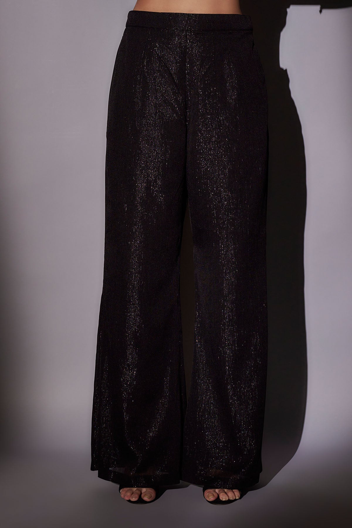 Embroidered Navy Blue Kaftan Set