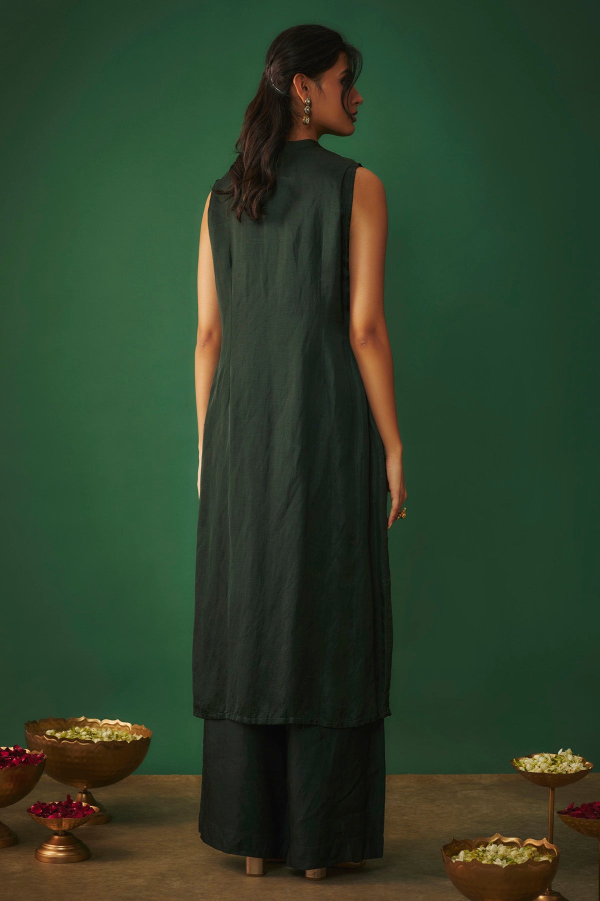 Emerald Green Kurta & Pants