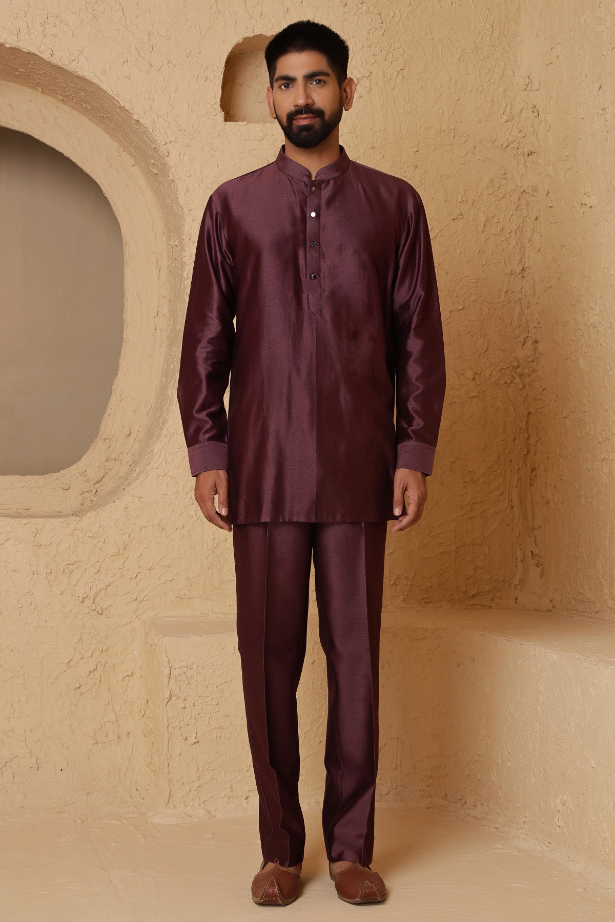 Falsa Monga Silk Kurta & Pants