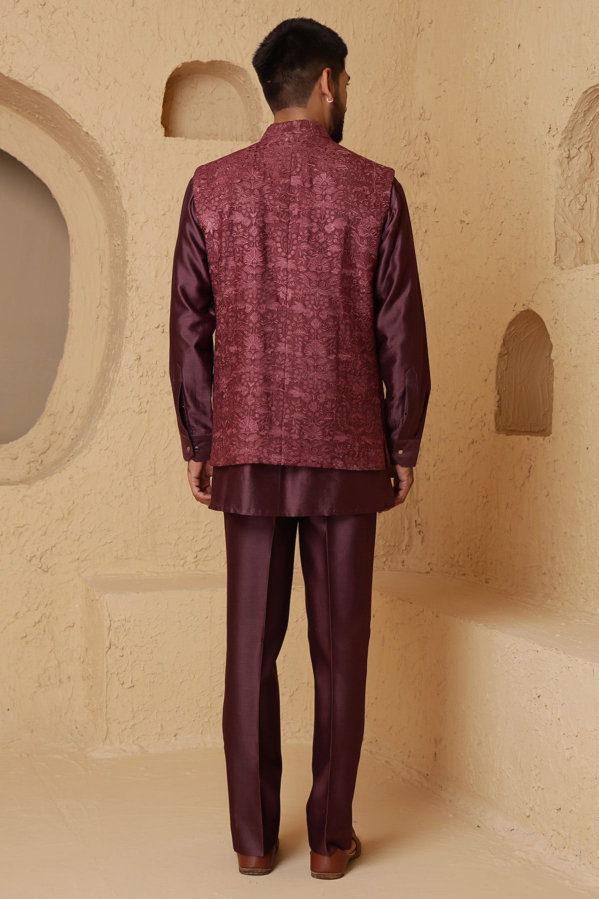 Falsa Monga Silk Kurta & Pants