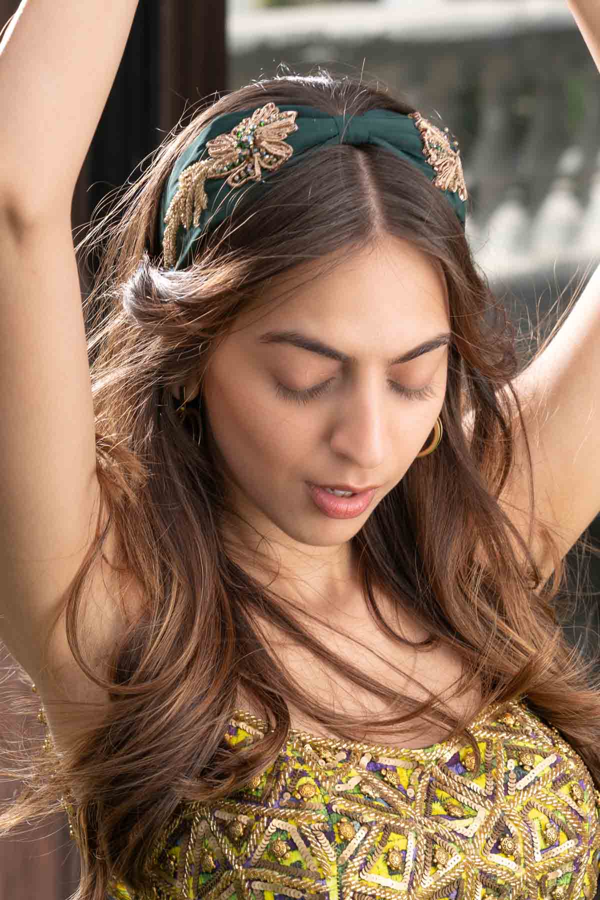 Floral Embellished Headband