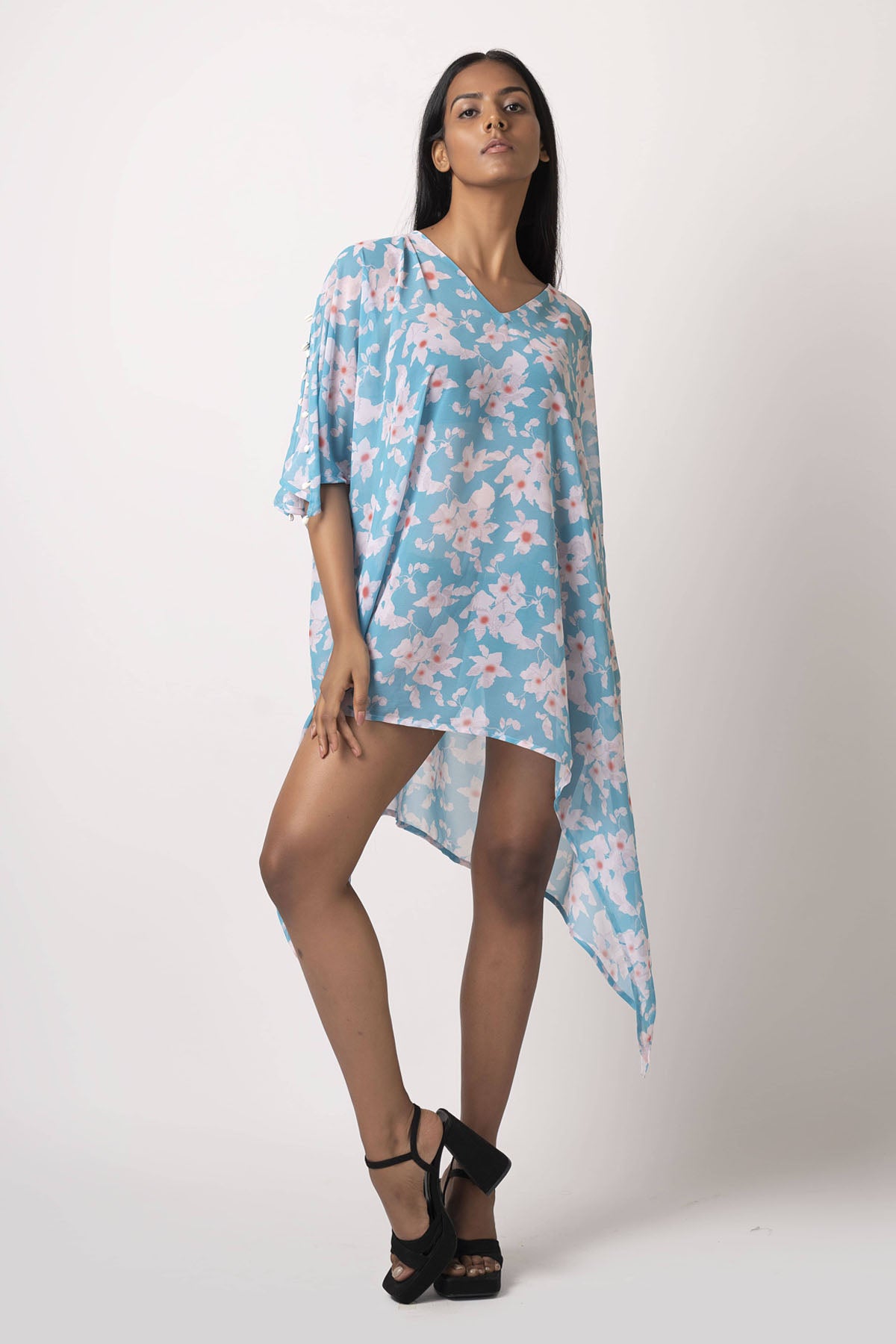 Floral Georgette Kaftan