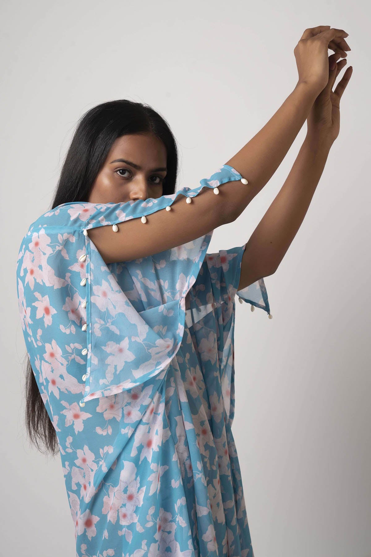 Floral Georgette Kaftan