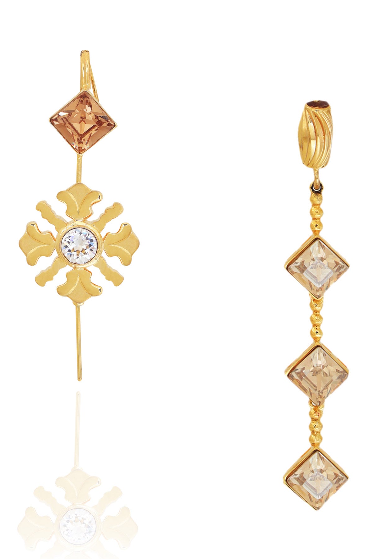 Floral Motif Danglers