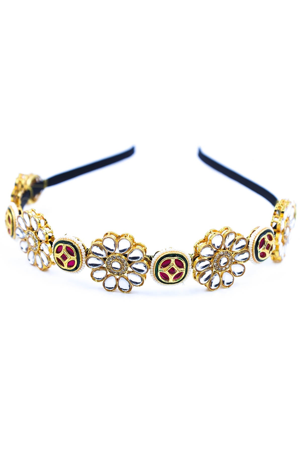 Buy Floral Embellished Hairband by Foot Fuel for women online at ScrollnShops