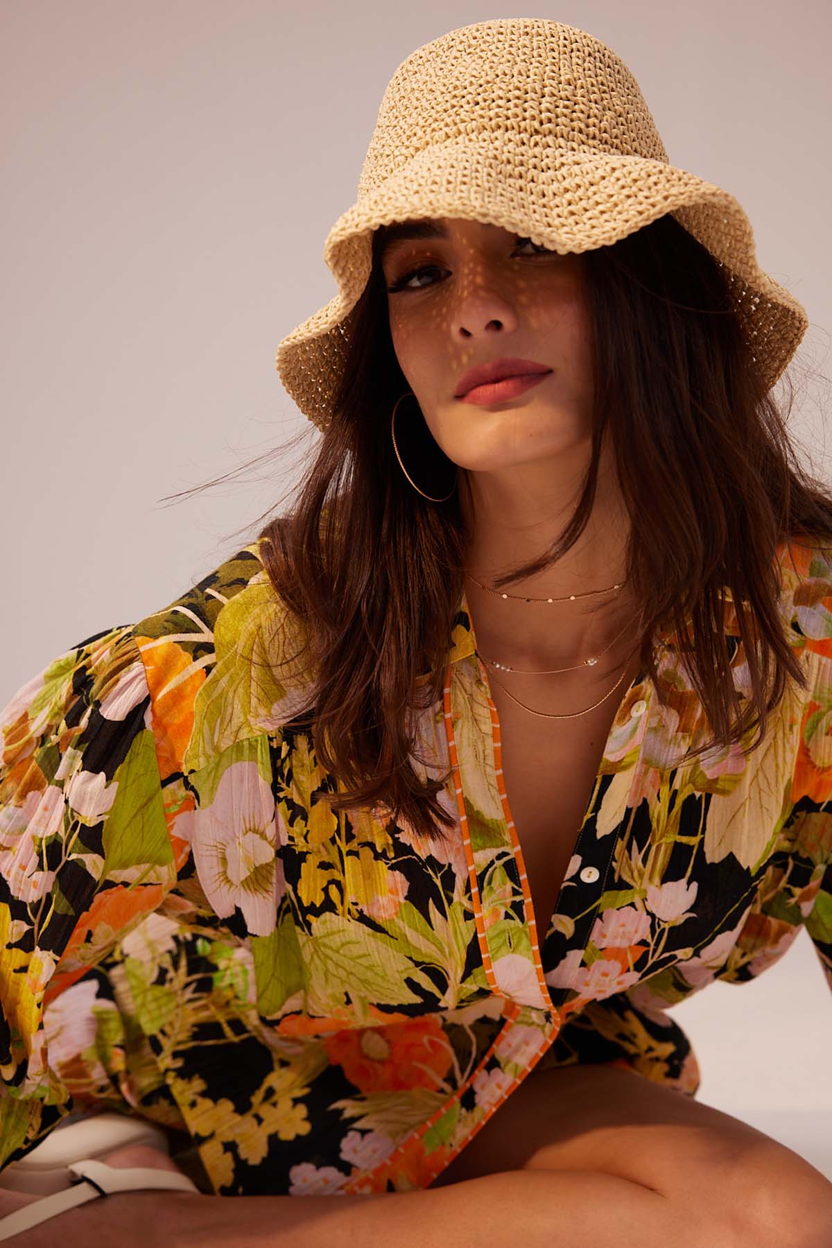 Loose Fit Shorts Co-ord Set